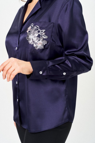 Блуза Svetlana-Style 2168 черничный - фото 5