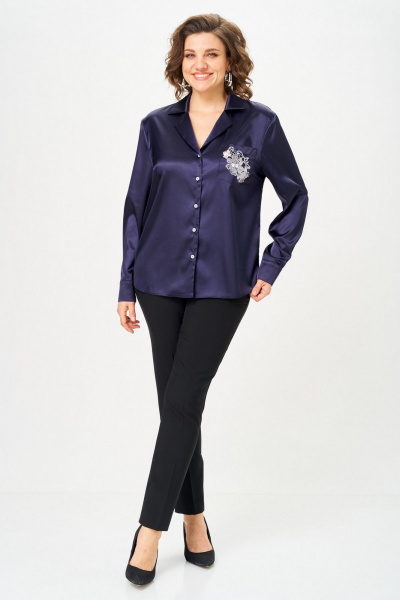 Блуза Svetlana-Style 2168 черничный - фото 4