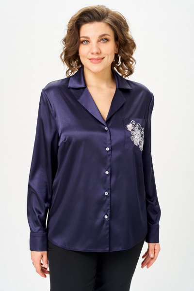 Блуза Svetlana-Style 2168 черничный - фото 3