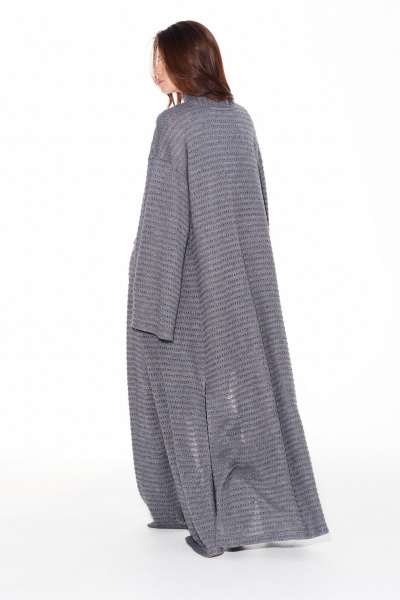 Брюки, кардиган, топ ELLETTO 5339 серый - фото 7