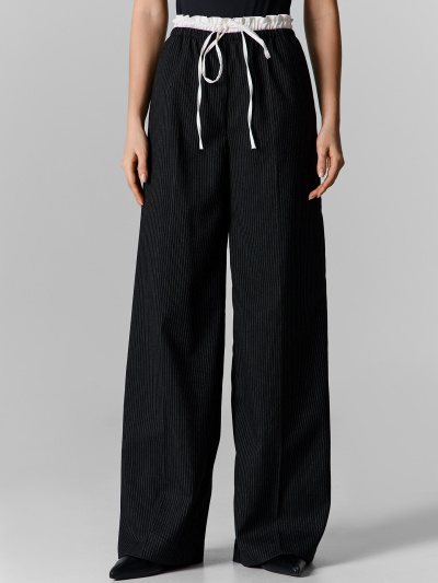 Брюки Mark Formelle 182519/25-39894П-9 полоска_на_черном - фото 1