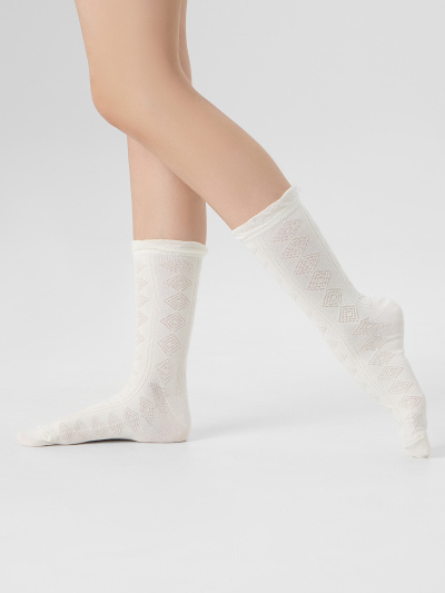 Носки Mark Formelle 237K-3113/25237K молочный_рис.3113 - фото 1