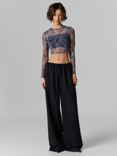 Лонгслив Mark Formelle 302495/25-ОБР38339П-10 серый_гепард_010.2_Сублимация_полотна - фото 1