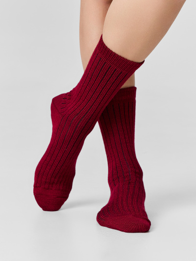 Носки Mark Formelle 390K-3021/24390K вишневый_рис.3021 - фото 1