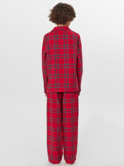 Брюки, рубашка Mark Formelle 563336/25-37727ПП-9 клетка_на_красном - фото 2