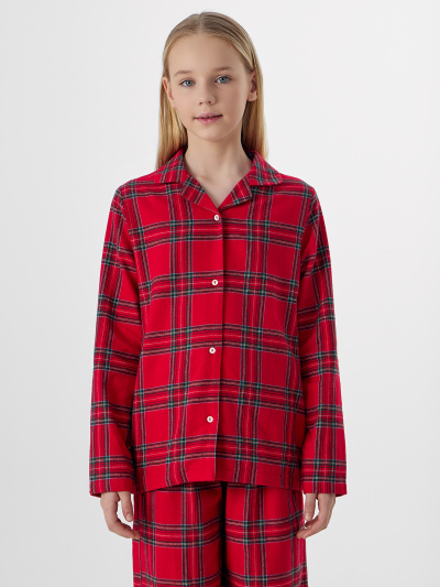 Брюки, рубашка Mark Formelle 567759/25-37664ПП-9 клетка_на_красном - фото 1