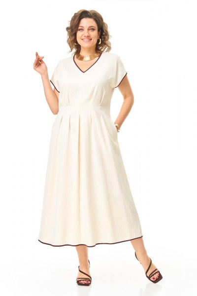 Платье VI ORO VR-1258 молоко - фото 21