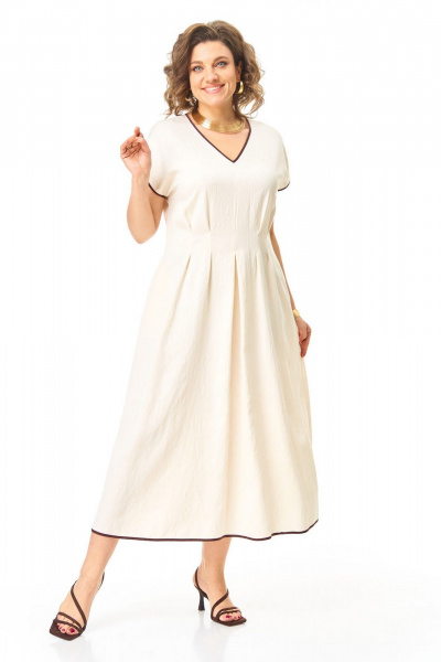 Платье VI ORO VR-1258 молоко - фото 17
