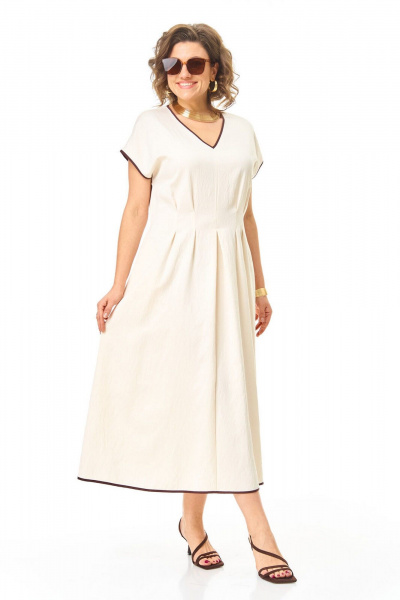 Платье VI ORO VR-1258 молоко - фото 5