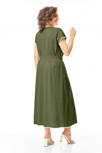 Платье VI ORO VR-1258 олива - фото 6