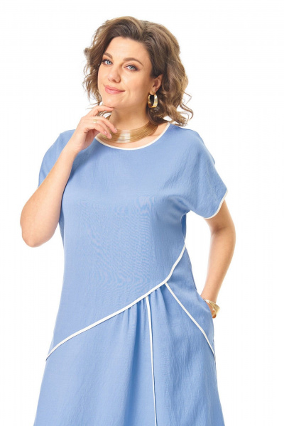 Платье VI ORO VR-1260 голубой - фото 20