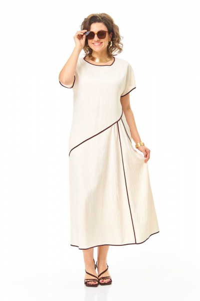 Платье VI ORO VR-1260 молоко - фото 16