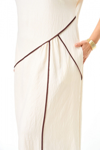 Платье VI ORO VR-1260 молоко - фото 13