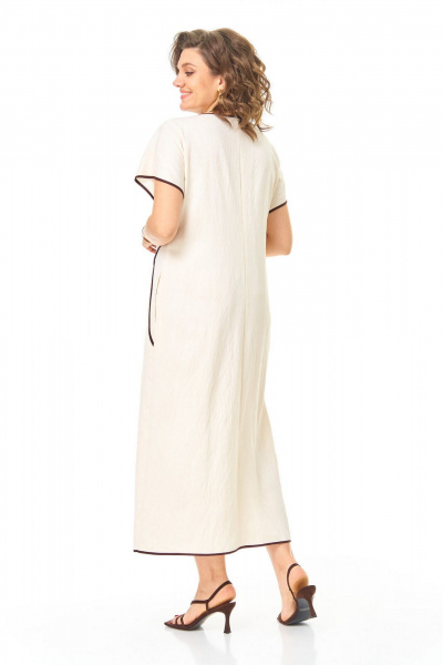 Платье VI ORO VR-1260 молоко - фото 11