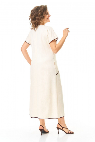 Платье VI ORO VR-1260 молоко - фото 10