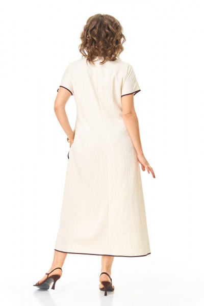 Платье VI ORO VR-1260 молоко - фото 9