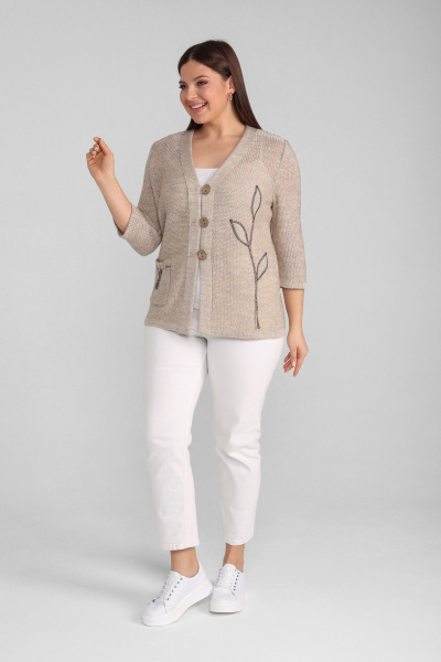 Жакет BONADI 964 лен - фото 7