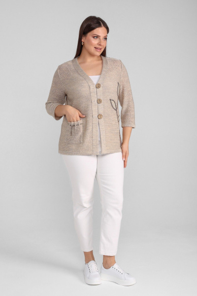 Жакет BONADI 964 лен - фото 6