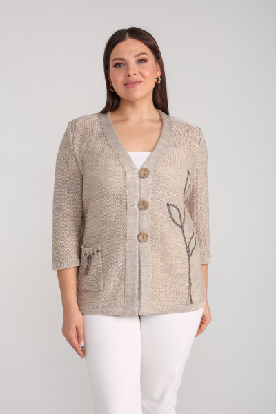 Жакет BONADI 964 лен - фото 2