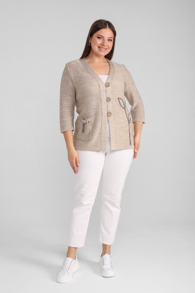 Жакет BONADI 964 лен - фото 3