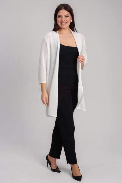 Кардиган BONADI 1917 белый - фото 5