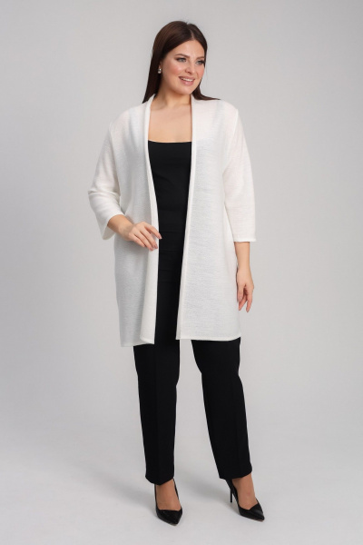 Кардиган BONADI 1917 белый - фото 4