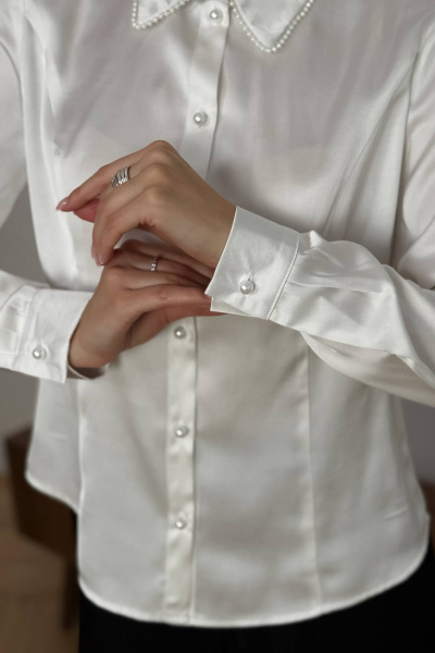 Блуза Tammi 3Т132-25/3 молочный - фото 2