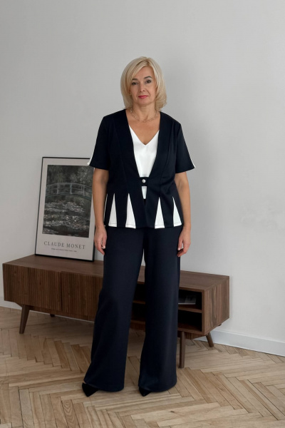 Жакет Tammi 3Т141-25/2 синий - фото 7