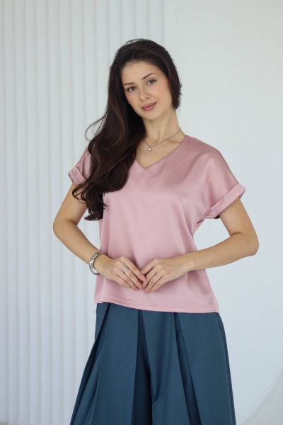 Блуза Tammi 3Т143-25/12 пудра - фото 1