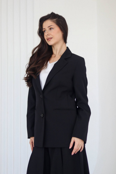 Жакет Tammi 3Т147-25/1 черный - фото 5