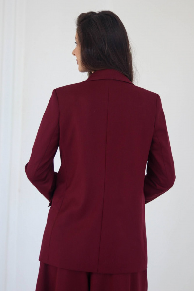 Жакет Tammi 3Т147-25/10 бордовый - фото 7