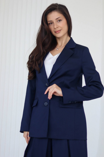 Жакет Tammi 3Т147-25/2 синий - фото 4