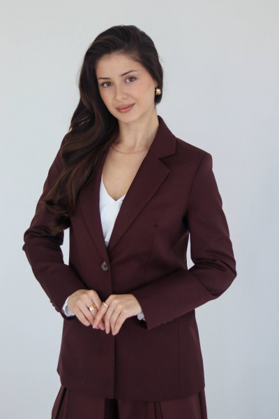 Жакет Tammi 3Т147-25/9 коричневый - фото 1