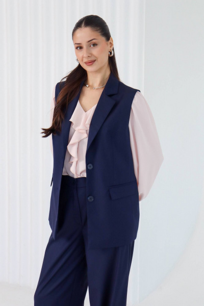 Жилет Tammi 3Т148-25/2 синий - фото 1