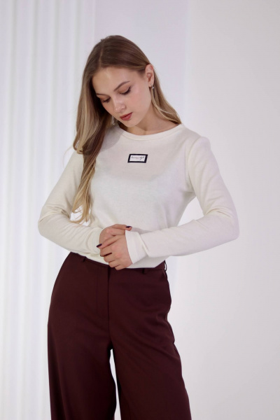 Лонгслив Tammi 3Т150-25/3 молочный - фото 7