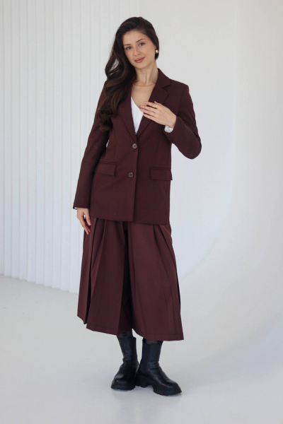 Брюки Tammi 3Т153-25/9 коричневый - фото 6