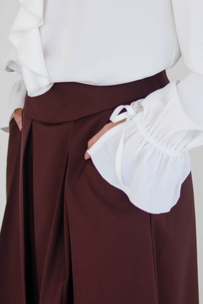 Брюки Tammi 3Т153-25/9 коричневый - фото 4