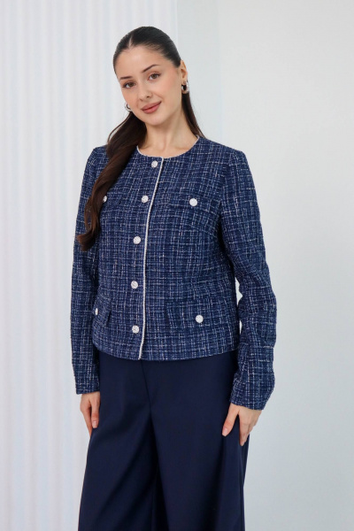 Жакет Tammi 3Т154-25/1 синий - фото 1