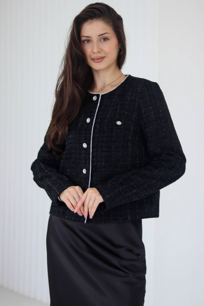 Жакет Tammi 3Т154-25/2 черный - фото 6