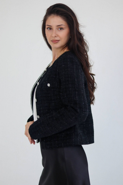 Жакет Tammi 3Т154-25/2 черный - фото 4