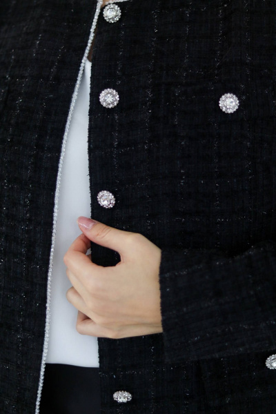 Жакет Tammi 3Т154-25/2 черный - фото 2