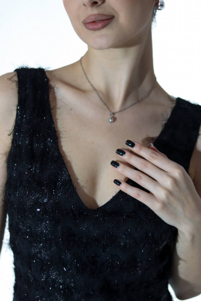 Платье Tammi 3Т158-25/2 черный - фото 7