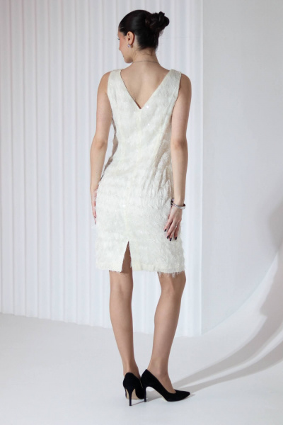 Платье Tammi 3Т158-25/3 молочный - фото 6