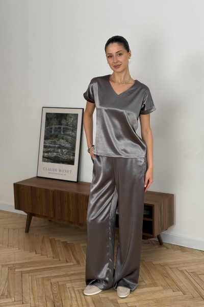 Брюки Tammi 3Т93-24/6 серый - фото 4