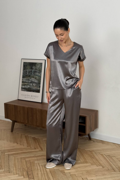 Брюки Tammi 3Т93-24/6 серый - фото 2