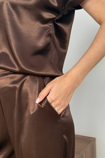 Брюки Tammi 3Т93-24/9 коричневый - фото 5