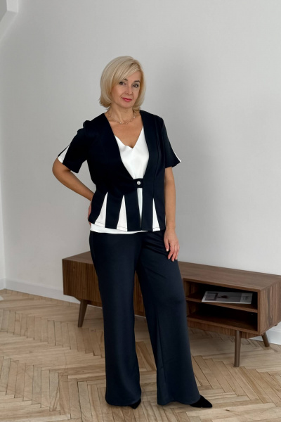 Брюки Tammi 3Т142-25/2 синий - фото 6