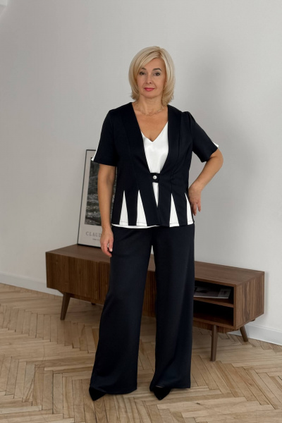 Брюки Tammi 3Т142-25/2 синий - фото 5