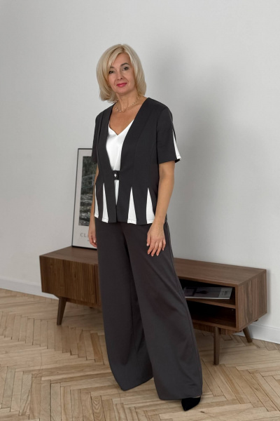 Брюки Tammi 3Т142-25/7 коричневый - фото 2