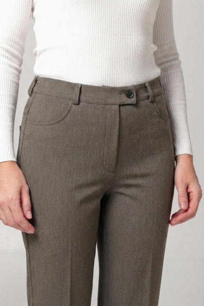 Брюки Соджи 697 коричневый - фото 2